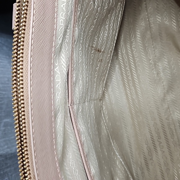PRADA SAFFIANO GALLERIA  TOP HANDLE TOTE -PINK BEIGE - Picture 12 of 14